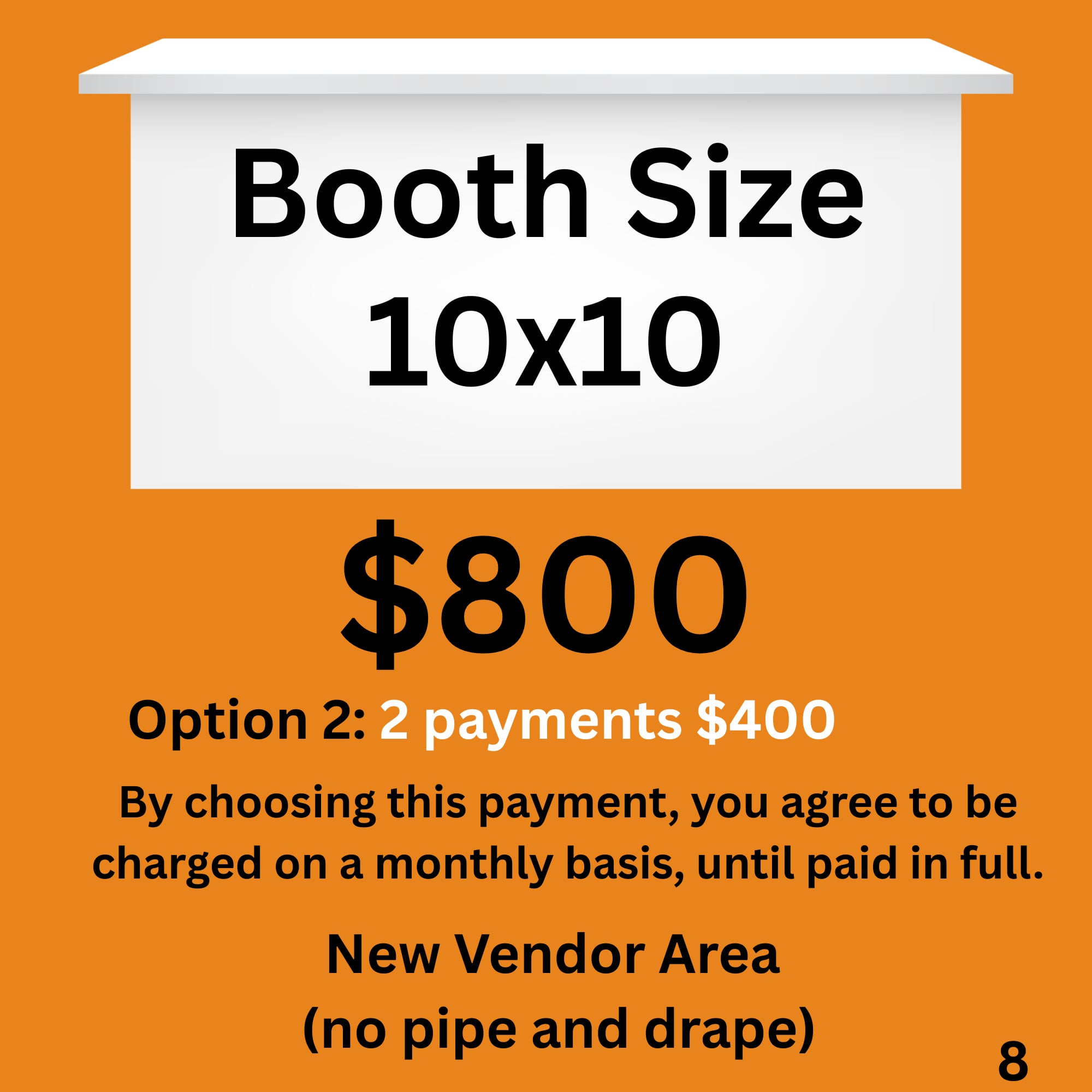 2 payments $400