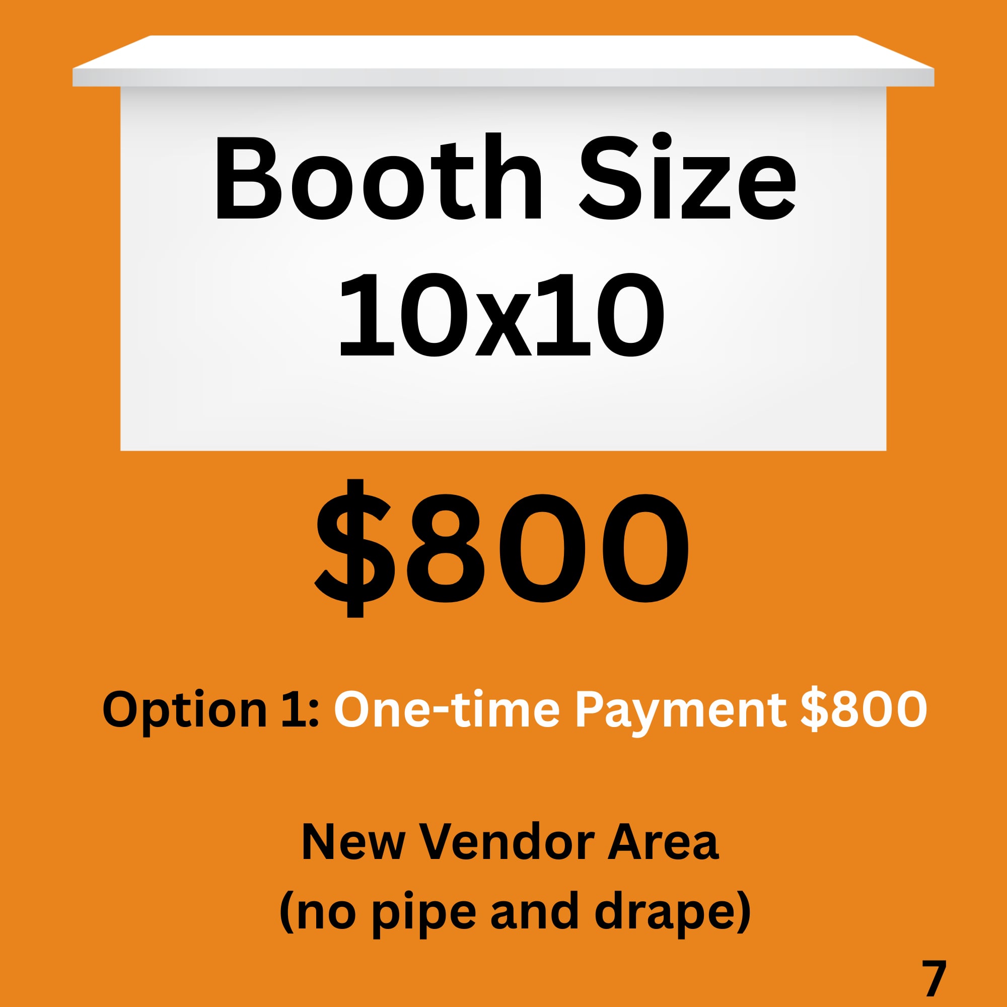 One-time Payment $800